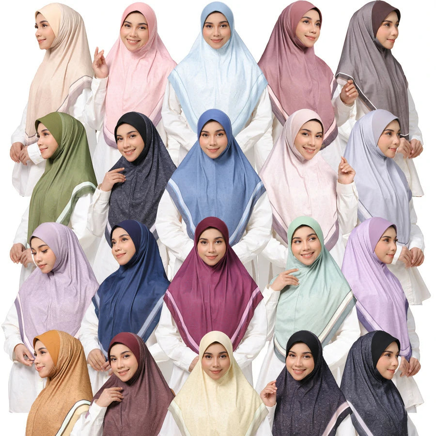 Wholesale Khimar Instant Hijab For Muslim Women Full Coverage Chest