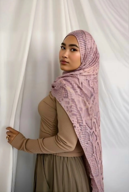 Wholesale Leopard Print Modal Hijab Lightweight Animal Print Scarf for Women