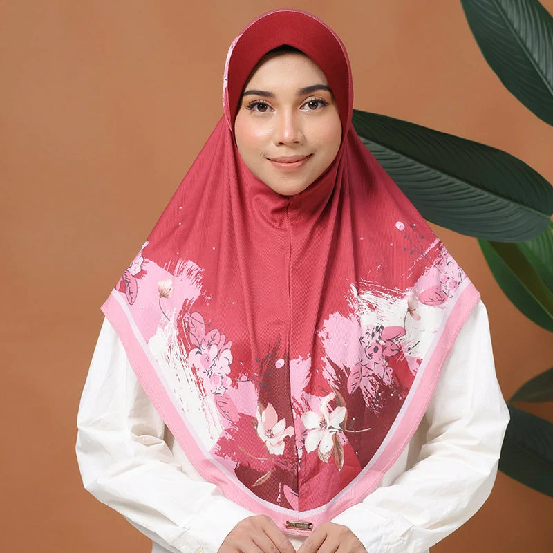 rad Chiffon hijab scarf
