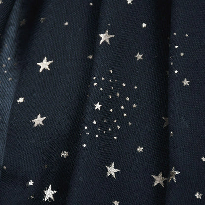 Wholesale Lightweight Gold Foil Star Scarf Bronzing Starry Print Shawl