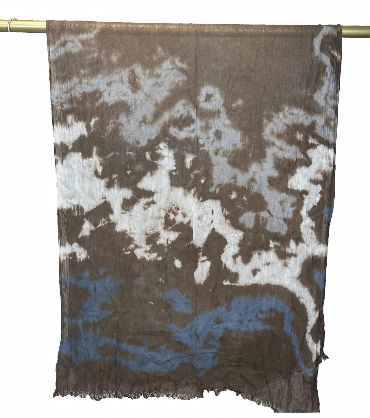 Wholesale Lightweight Marble Print Shawl Elegant Frayed Edges