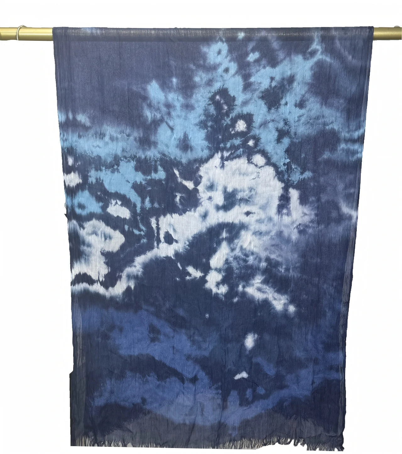 Wholesale Lightweight Marble Print Shawl Elegant Frayed Edges