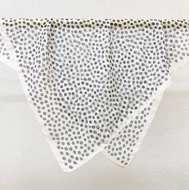 Wholesale Lightweight Polyester Sheer Fabric Square Scarf  Women