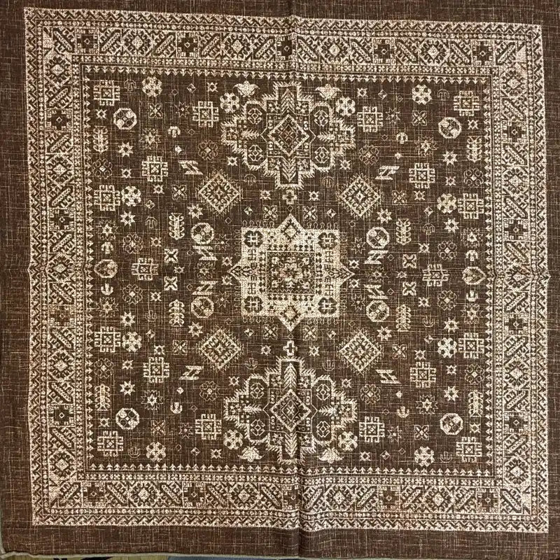 Wholesale Luxury Paisley Digital Print Scarf Vintage Pocket Square