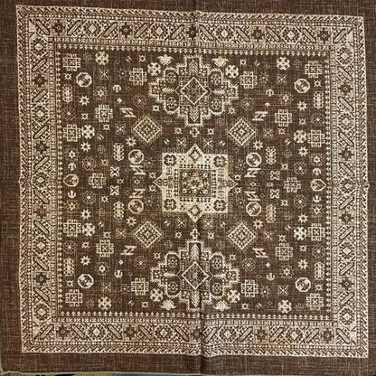 Wholesale Luxury Paisley Digital Print Scarf Vintage Pocket Square