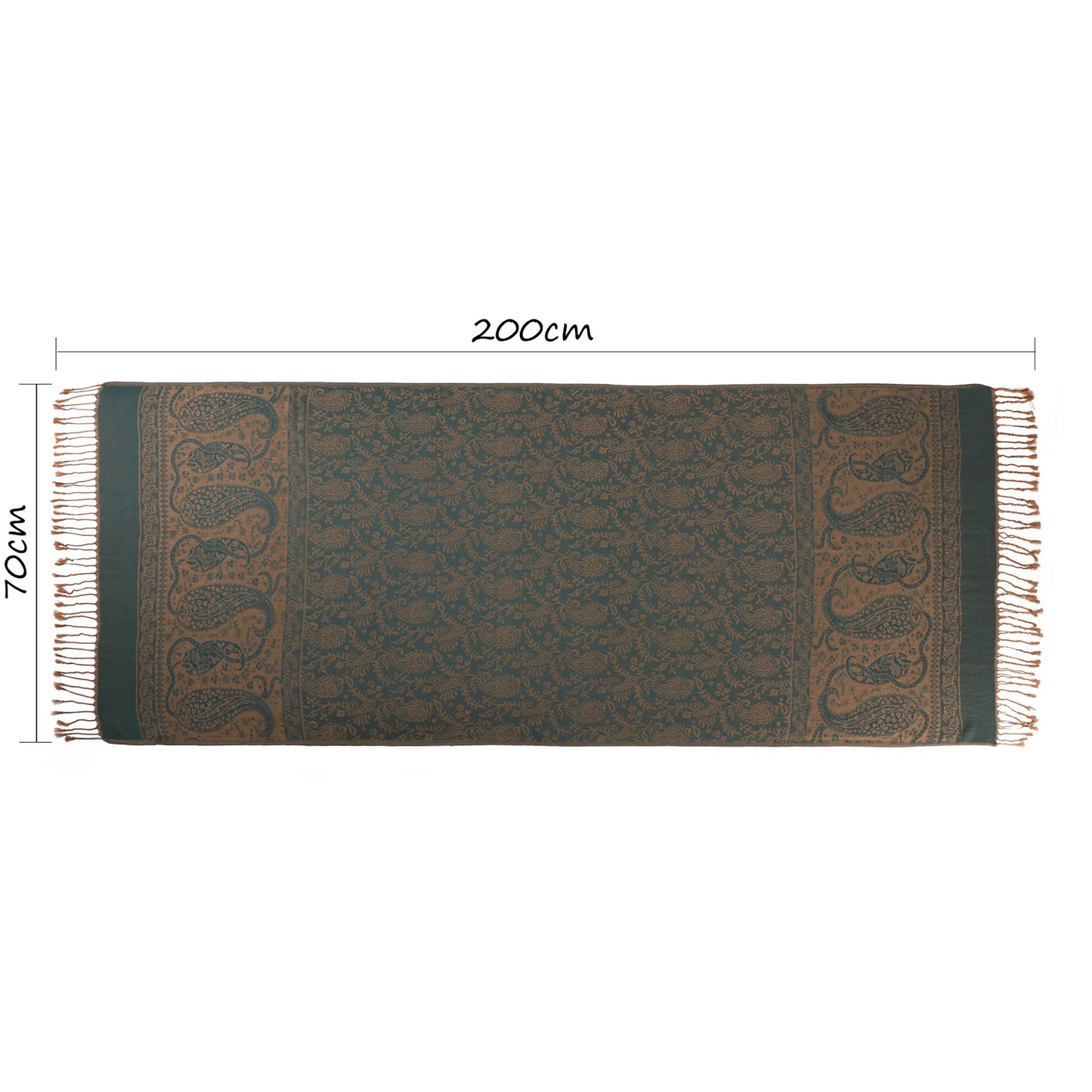 Wholesale Luxury Paisley Shawls Bulk Pack Jacquard Pashmina Women