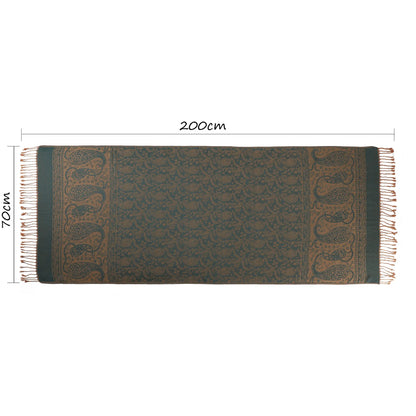 Wholesale Luxury Paisley Shawls Bulk Pack Jacquard Pashmina Women