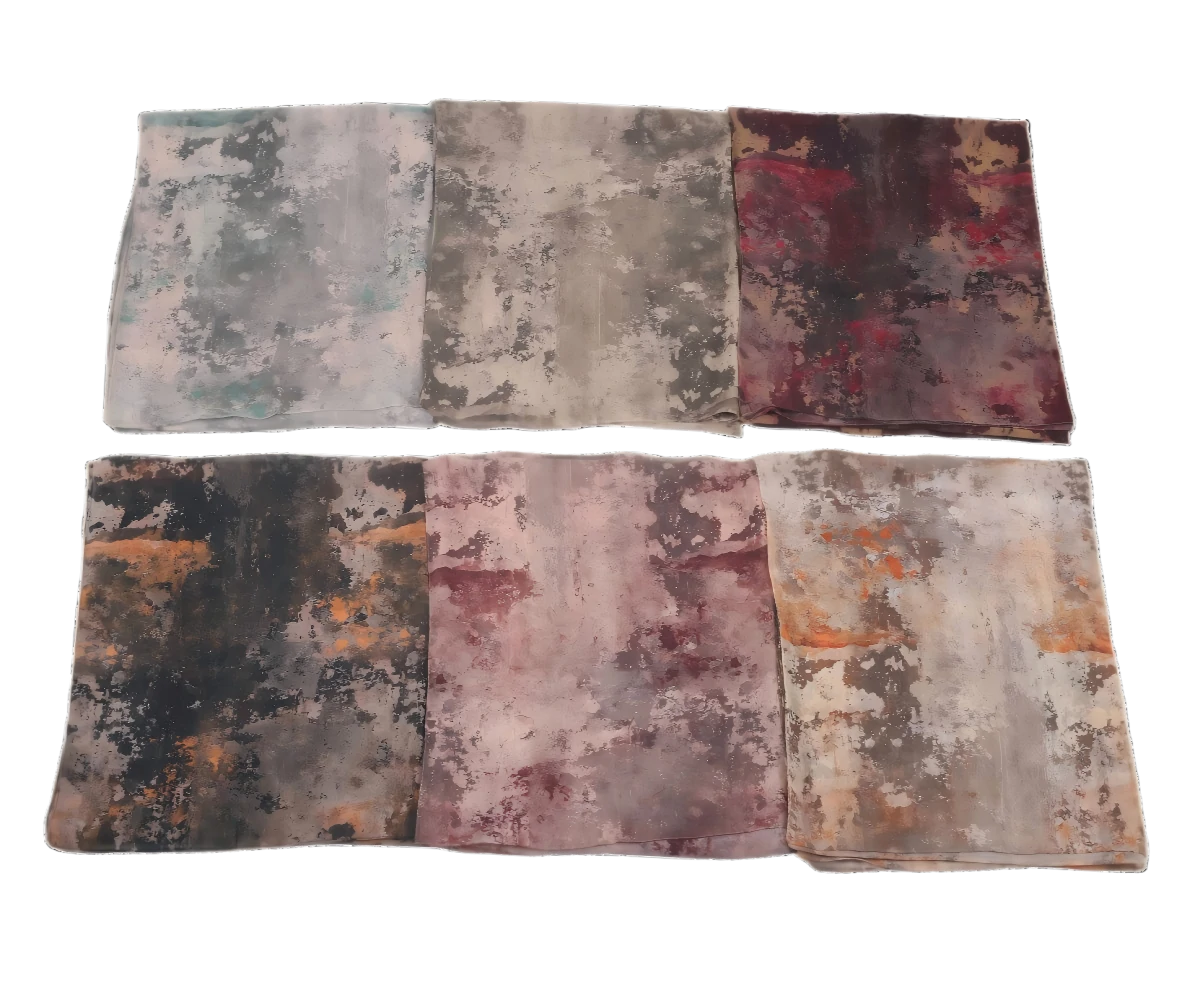 Wholesale Luxury Watercolor Abstract Printed Hijab Scarf Pack