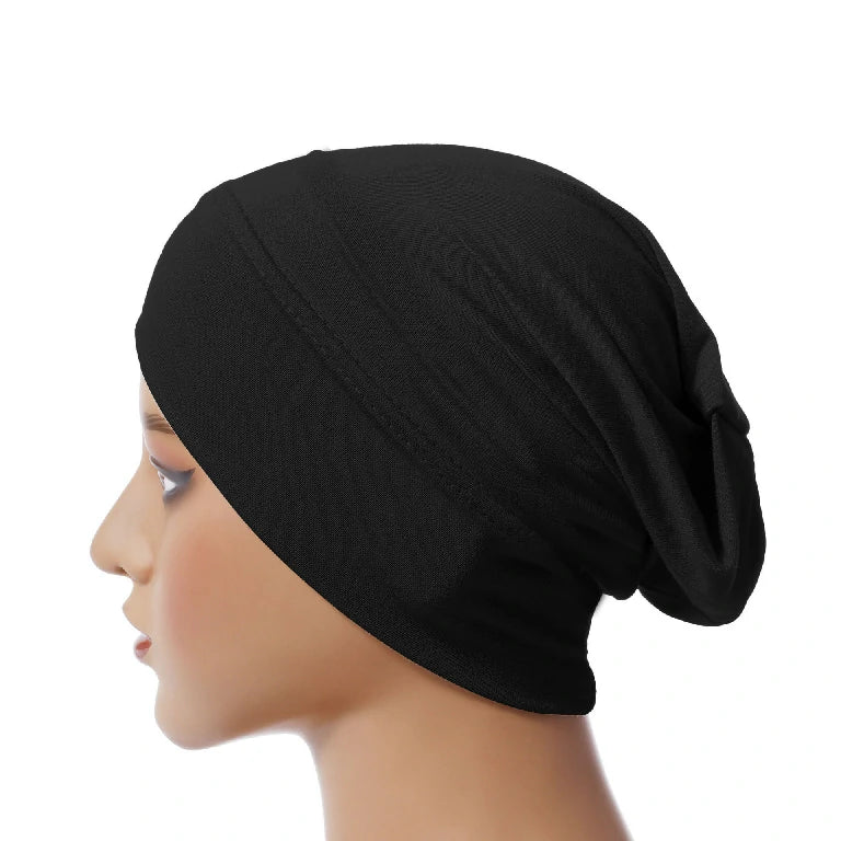 Wholesale Mercerized Cotton Hijab Bonnet Undercap Non-Slip Full Coverage
