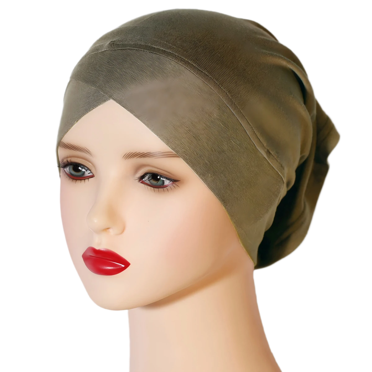 Wholesale Modest Fashion Breathable Criss Cross Hijab Underscarf Tube Style