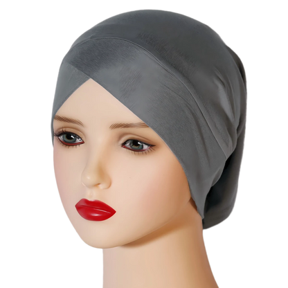 Wholesale Modest Fashion Breathable Criss Cross Hijab Underscarf Tube Style