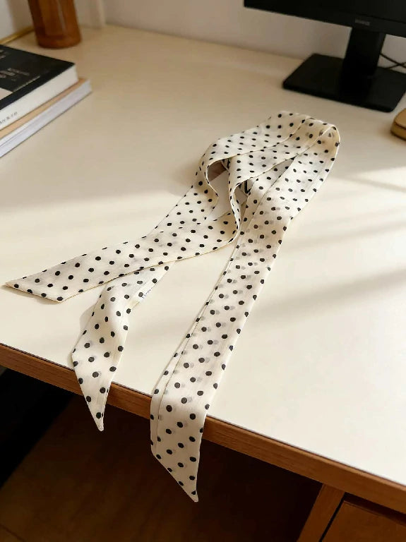 Wholesale Multi functional Skinny Scarf Hair Tie Bag Wrap Chic Neck Ribbon