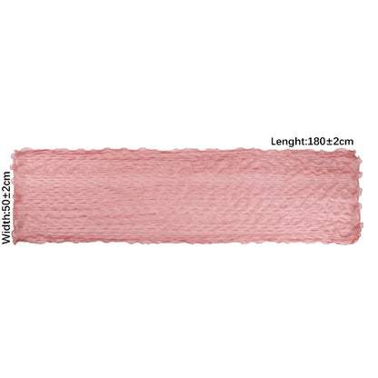 Wholesale Premium Ruffle Edge Pleated Hijab Lightweight Crinkle Textured Scarf