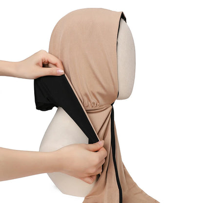 Wholesale Reversible Modal Hijab Undercap with Snaps