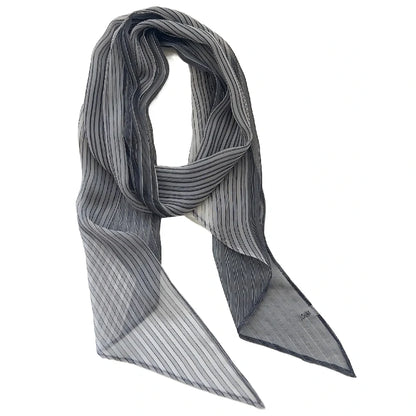 Wholesale Soft Breathable Striped Skinny Scarf Summer Lightweight Neckwear