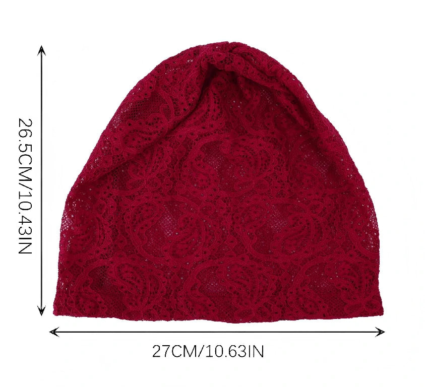 Wholesale Stretchy Lace Underscarf Hijab Bonnet Islamic Inner Cap for Women