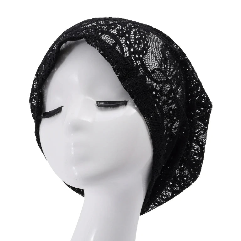 Wholesale Stretchy Lace Underscarf Hijab Bonnet Islamic Inner Cap for Women