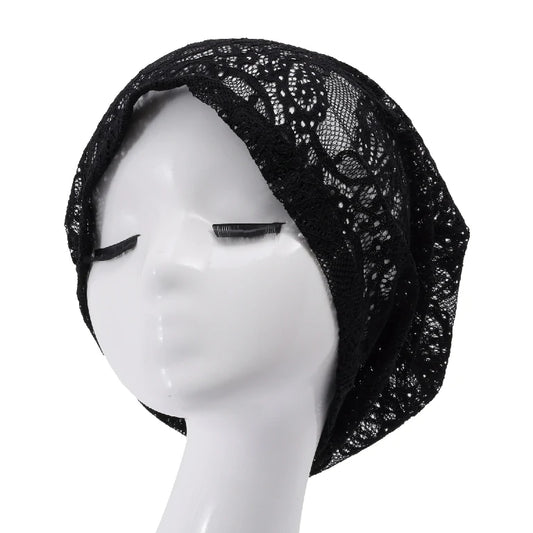 Wholesale Stretchy Lace Underscarf Hijab Bonnet Islamic Inner Cap for Women