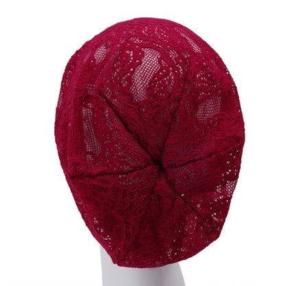 Wholesale Stretchy Lace Underscarf Hijab Bonnet Islamic Inner Cap for Women