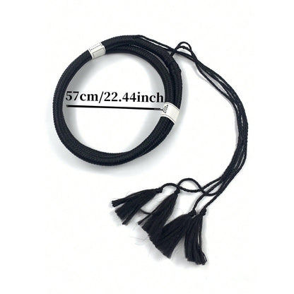 Hair tie with Arabic headscarf