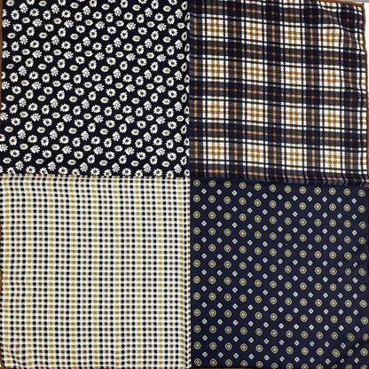 Wholesale Women's Fashion Splicing Digital Print Silk Scarf Supplier