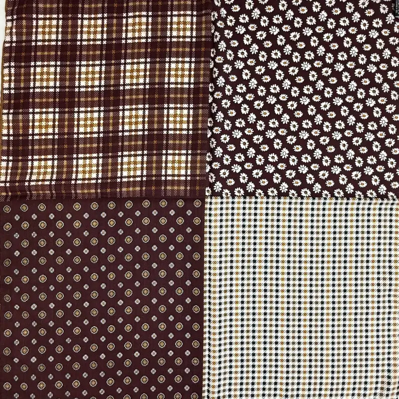 Wholesale Women's Fashion Splicing Digital Print Silk Scarf Supplier