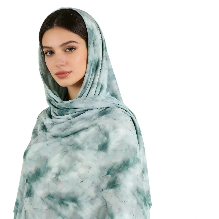 Wholesale Women's Lightweight Tie Dye Marble Scarf Shawl Wrap Pastel Colors