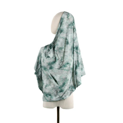 Wholesale Women's Lightweight Tie Dye Marble Scarf Shawl Wrap Pastel Colors
