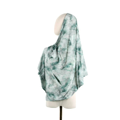 Wholesale Women's Lightweight Tie Dye Marble Scarf Shawl Wrap Pastel Colors