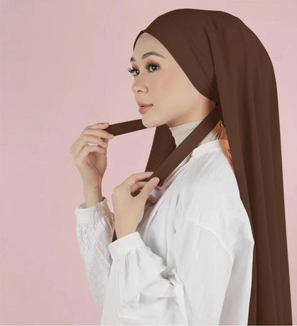 coffee hijab scarf