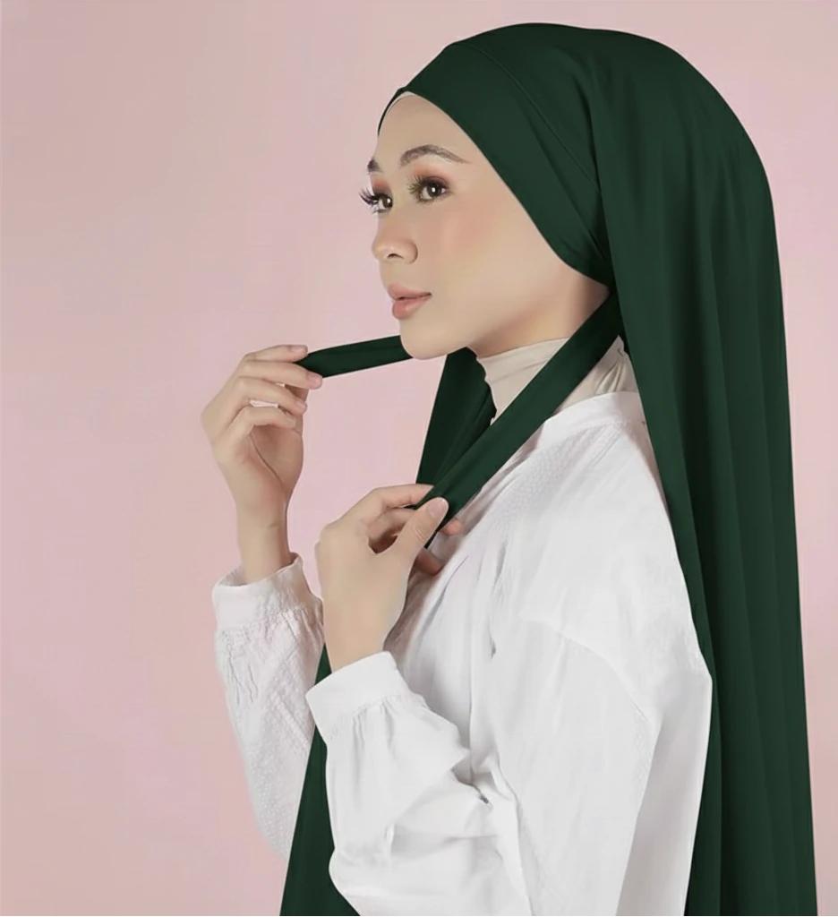 green hijab scarf