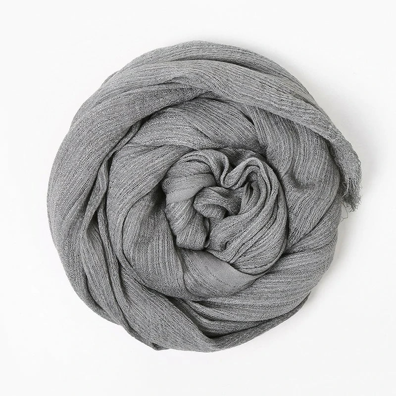 Gray Modal Hijab scarf