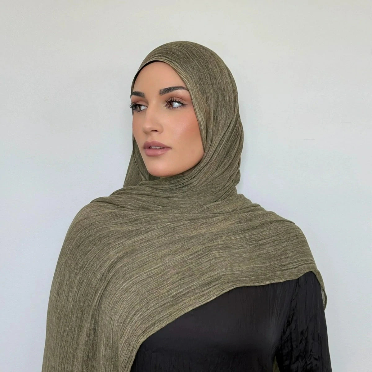 Green Modal Hijab scarf