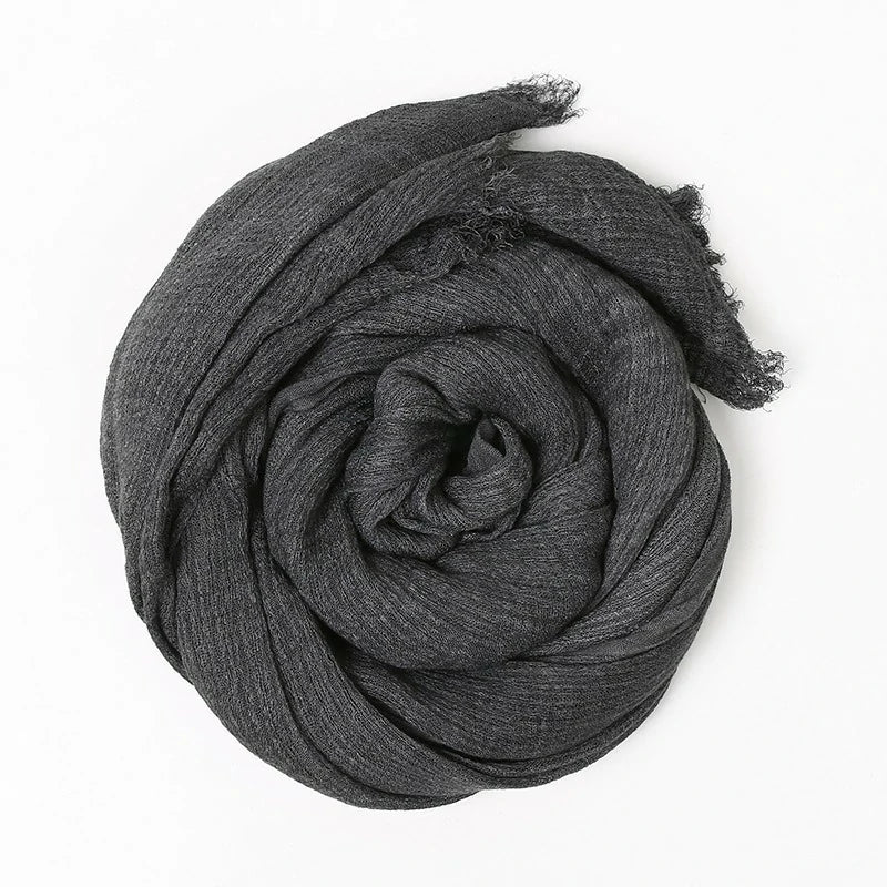 black Modal Hijab scarf