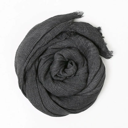 black Modal Hijab scarf