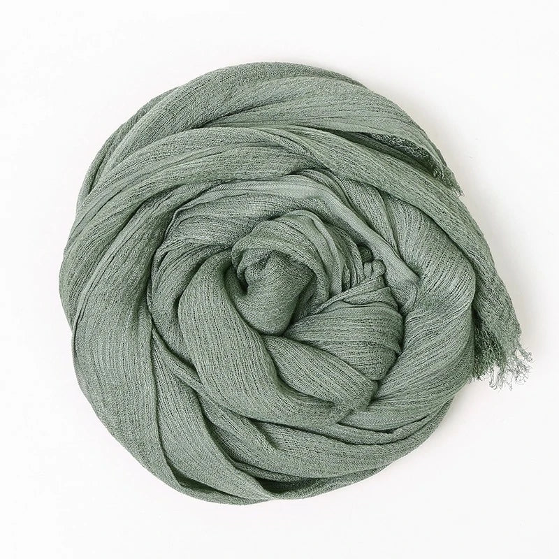 Green Modal Hijab scarf