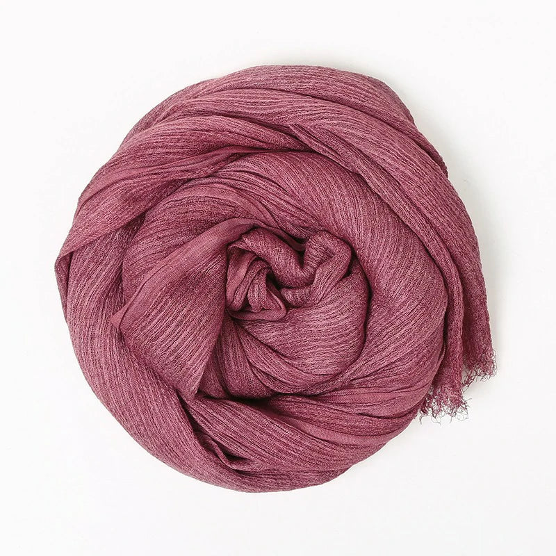 pink Modal Hijab scarf