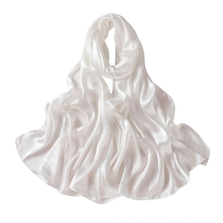 Wholesale Large Crocodile Print Satin Shawl Scarf for Women Hijab Lightweight