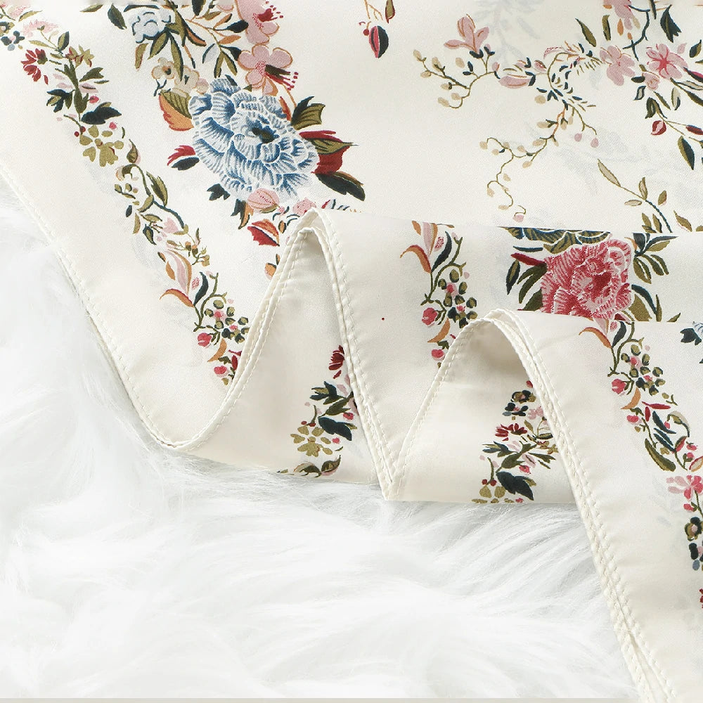 Wholesale Large Phoenix and Floral Print Scarf Shawl for Women Hijab