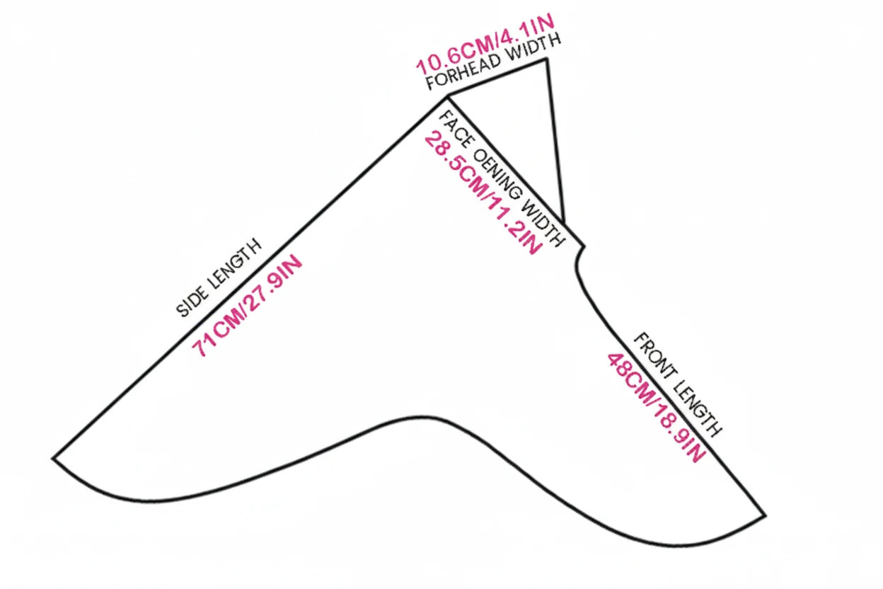 size fashion hijab scarf