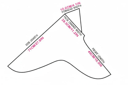 size fashion hijab scarf