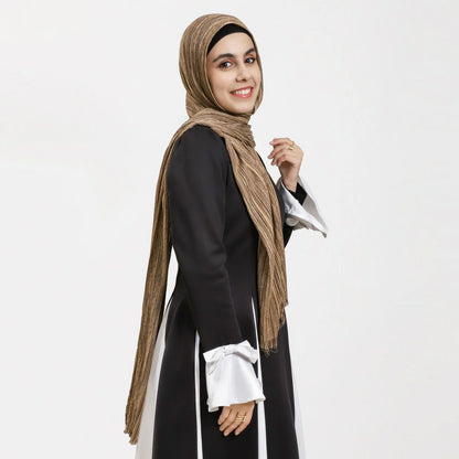 Wholesale Muslim Modest Fashion Cloud Dancer Jersey Hijab Viscose Scarf