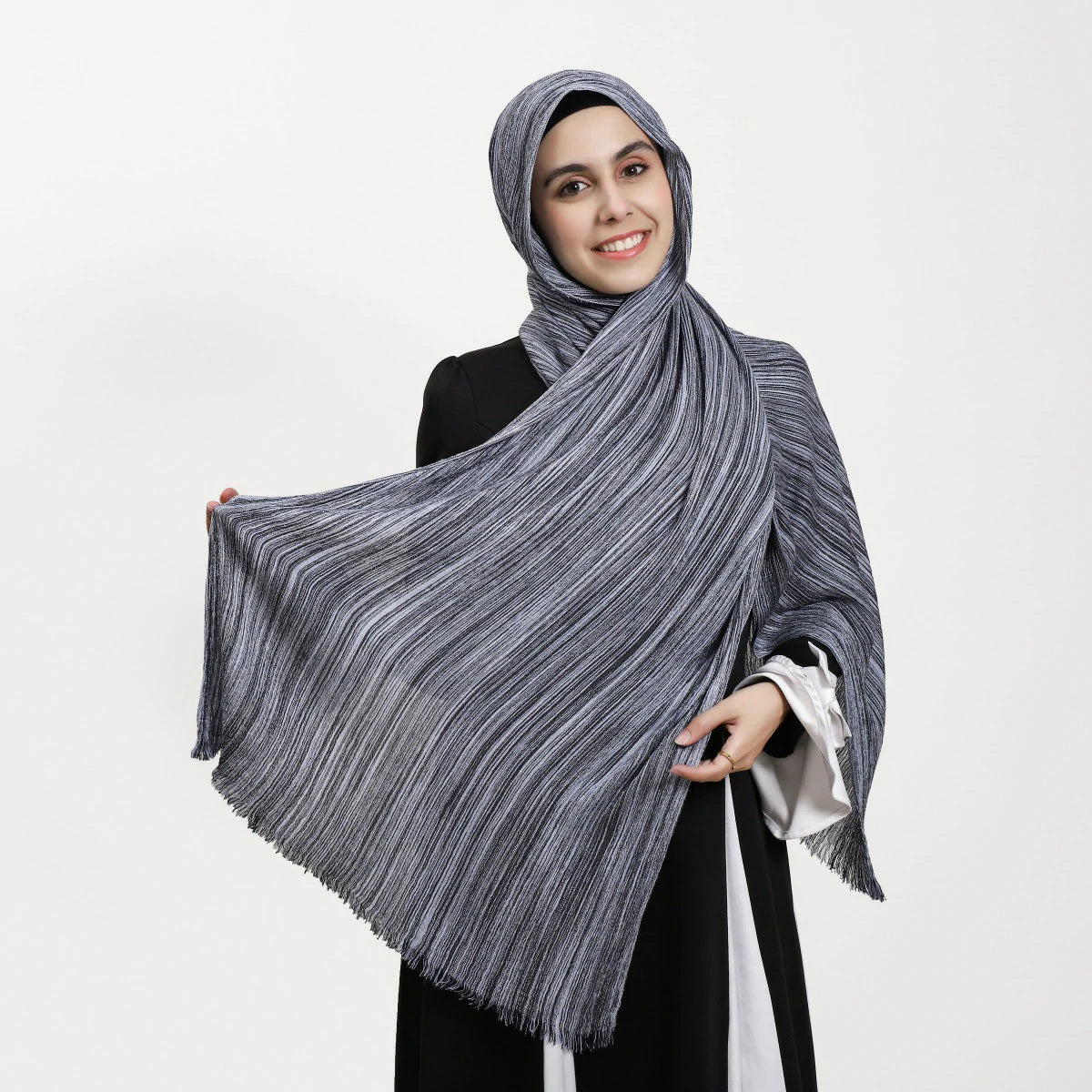 Wholesale Muslim Modest Fashion Cloud Dancer Jersey Hijab Viscose Scarf