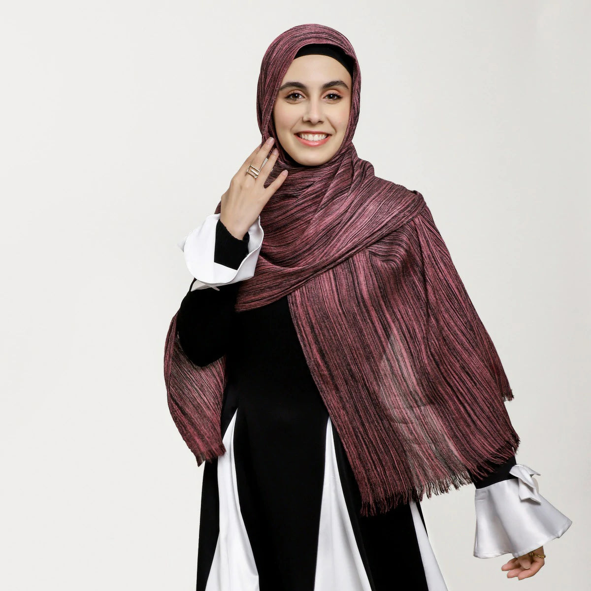 Wholesale Muslim Modest Fashion Cloud Dancer Jersey Hijab Viscose Scarf