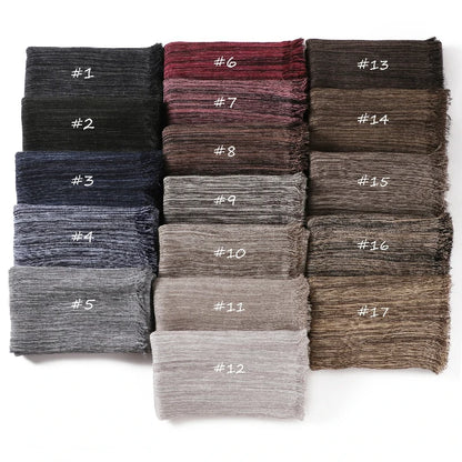 Wholesale Muslim Modest Fashion Cloud Dancer Jersey Hijab Viscose Scarf