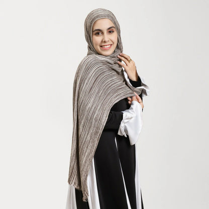 Wholesale Muslim Modest Fashion Cloud Dancer Jersey Hijab Viscose Scarf