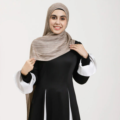 Wholesale Muslim Modest Fashion Cloud Dancer Jersey Hijab Viscose Scarf