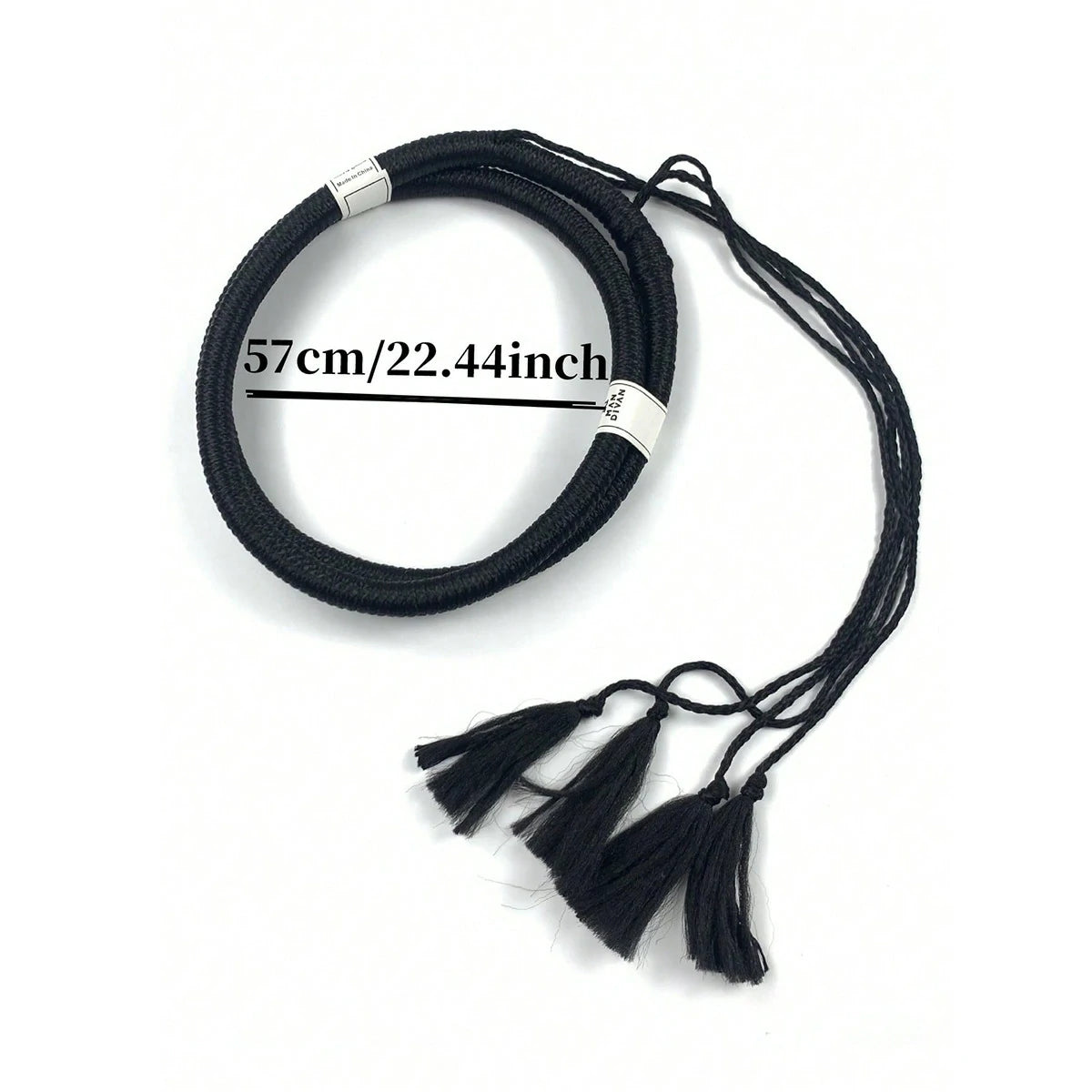 Hair tie with Arabic headscarf