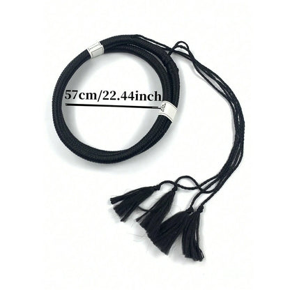 Hair tie with Arabic headscarf