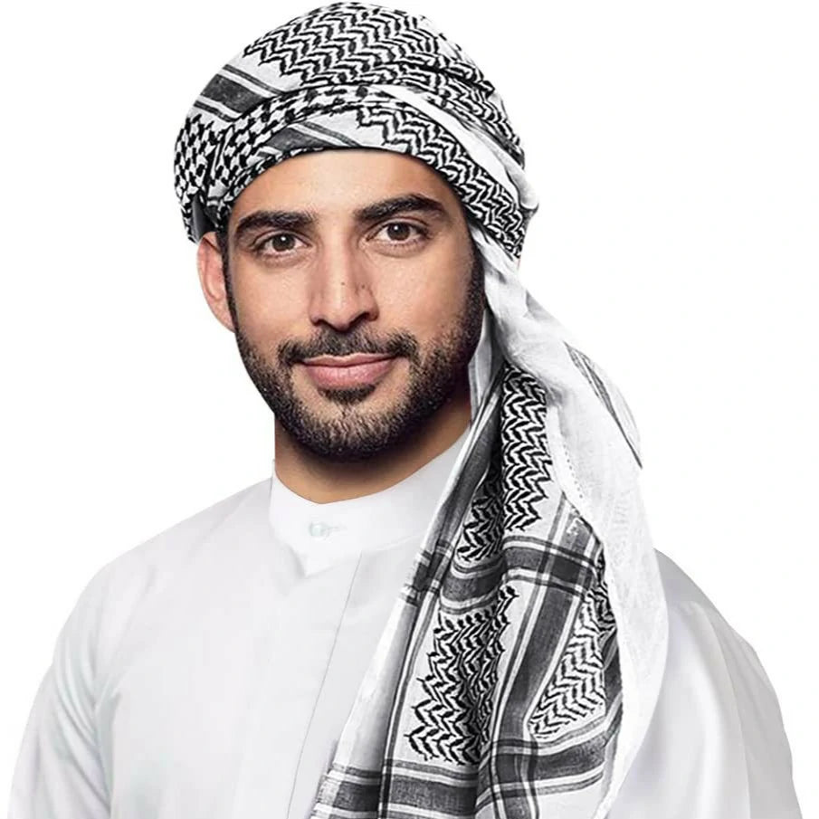 Arab Style Ruf 批發傳統阿拉伯頭巾穆斯林頭巾 S 碼 – Rose 圍巾和披肩